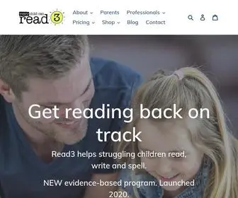 Read3.com.au(Evidence-based Early Literacy Intervention) Screenshot