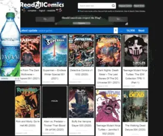Readallcomics.com(Read All Comics Online) Screenshot