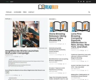 Readbeer.com(Reading and Beer) Screenshot