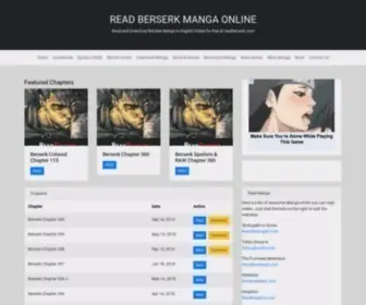 Readberserk.com(Read Berserk Manga Online) Screenshot