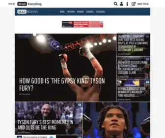Readboxing.com(Read Boxing) Screenshot
