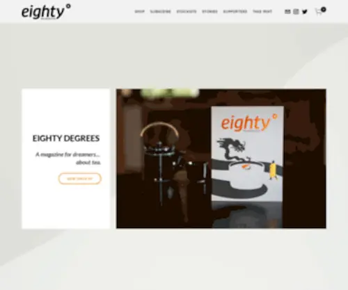 Readeighty.com(Eighty Degrees) Screenshot