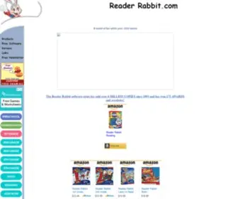 Reader-Rabbit.com(Reader Rabbit) Screenshot