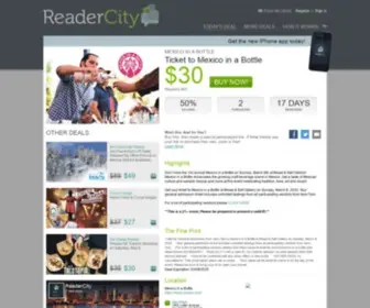 Readercity.com(Early Bird Ticket to Brunch at the Park on Saturday) Screenshot