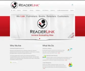 Readerlink.com(Work With One of USA’s Leading Book Distributors) Screenshot