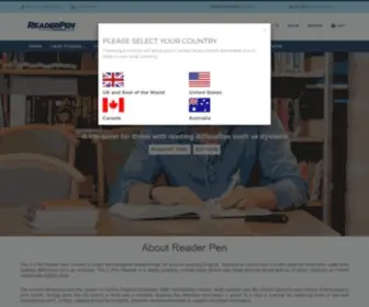 Readerpen.com(Scanning Pens Inc) Screenshot