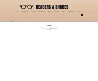 Readersandshades.com(Sunglasses for Sale) Screenshot