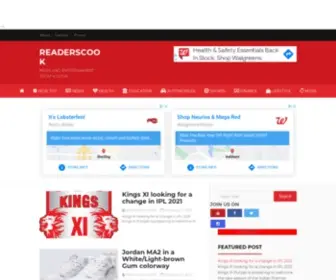 Readerscook.site(Readerscook site) Screenshot