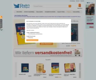 Readersdigest-Shop.de(Reader's Digest Online) Screenshot