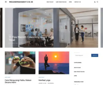 Readersdigest.co.id(Informasi kesehatan) Screenshot
