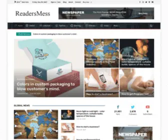 Readersmess.com(Home) Screenshot