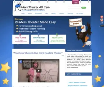 Readerstheaterallyear.com(Readers Theater All Year) Screenshot