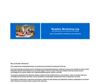 Readersworkshop.org(Reader's Workshop.org) Screenshot