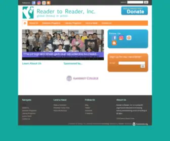 Readertoreader.org(Reader to Reader) Screenshot