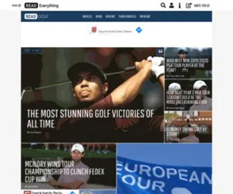 Readgolf.com(Read Golf) Screenshot