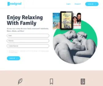 Readgrad.com(Enjoy Relaxing With Family) Screenshot