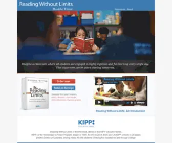 Reading-Without-Limits.com(Reading Without Limits) Screenshot