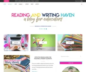 Readingandwritinghaven.com(Reading and Writing Haven) Screenshot
