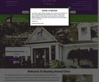 Readinganimalclinic.com(Veterinarian in Reading) Screenshot