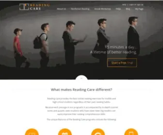 Readingcare.com(Reading Care) Screenshot