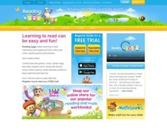 Readingeggs.co.uk(Reading Eggs) Screenshot