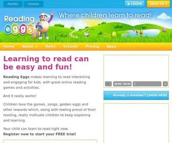 Readingeggs.com.au(ABC Reading Eggs) Screenshot