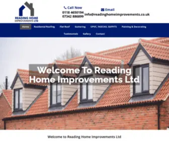 Readinghomeimprovements.co.uk(Best Roofing Company) Screenshot