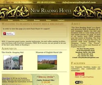 Readinghotel.com(New Reading Hotel) Screenshot