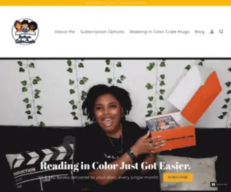 Readingincolorcrate.com(Reading in Color Crate) Screenshot