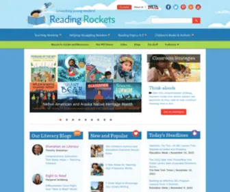 Readingrockets.org(Reading Rockets) Screenshot