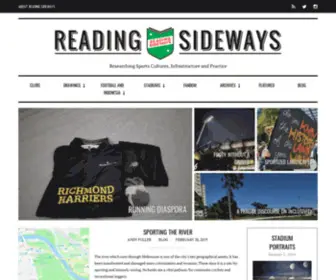 Readingsideways.net(Sports Miscellanea) Screenshot