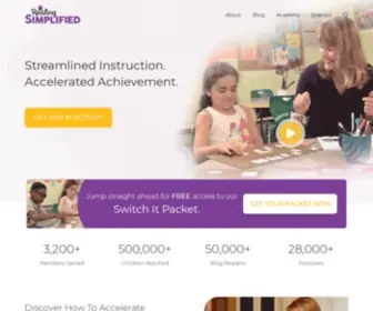 Readingsimplified.com(Reading Simplified) Screenshot
