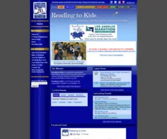 Readingtokids.org(Reading to Kids) Screenshot