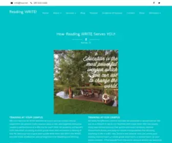 Readingwrite.org(Teach BIG) Screenshot