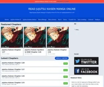 Readjujutsukaisen.com(Read Jujutsu Kaisen Manga Online) Screenshot