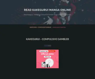 Readkakegurui.com(Read Kakegurui Manga / Kakegurui) Screenshot