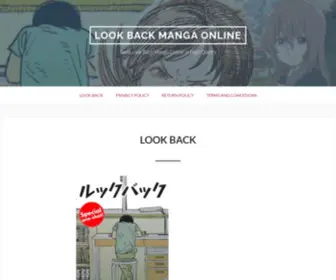 Readlookback.com(Look Back Manga Online) Screenshot