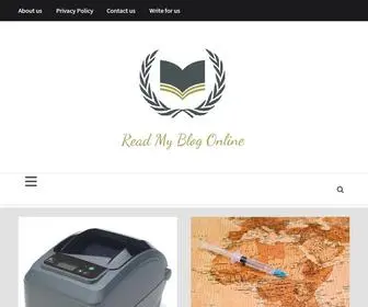 Readmyblogonline.com(Read My Blog Online) Screenshot