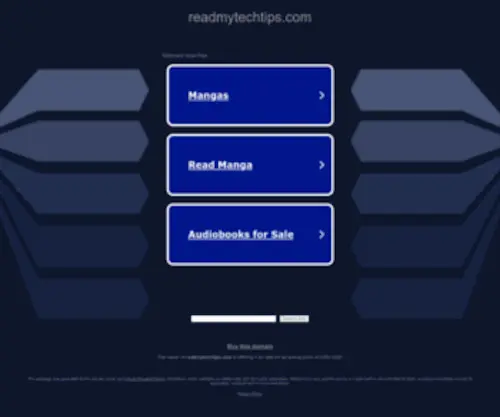 Readmytechtips.com(Read My Tech Tips) Screenshot