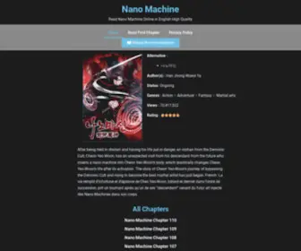 Readnanomachine.com(Read Nano Machine Online) Screenshot