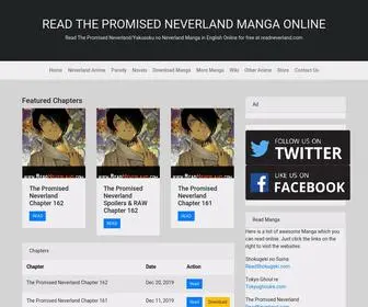 Readneverland.com(Read The Promised Neverland Manga Online) Screenshot