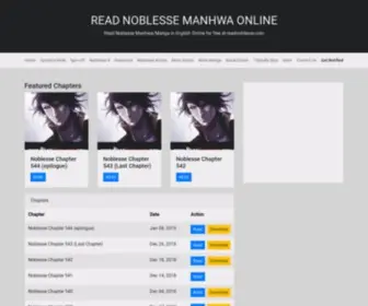 Readnoblesse.com(Read Noblesse Manhwa Online) Screenshot