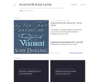 Readnowsleeplater.com(Read Now Sleep Later) Screenshot