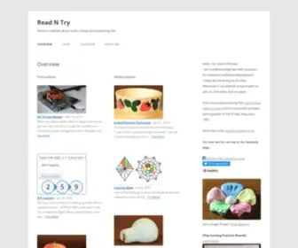 Readntry.com(Software oriented blog) Screenshot