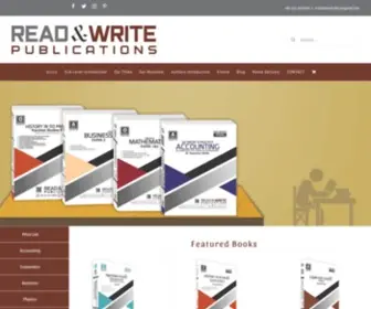 Readnwrite.org(A level books) Screenshot