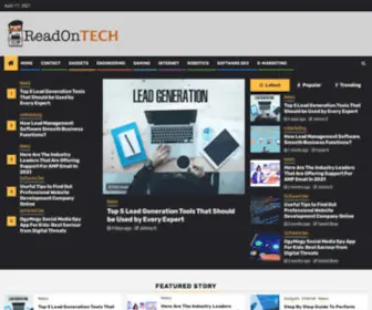 Readontech.com(ReadOn Tech) Screenshot