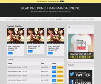 Readopm.com(Read One Punch Man Manga Online) Screenshot