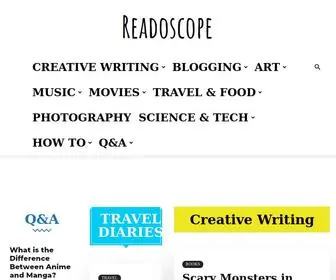 Readoscope.com(Home) Screenshot