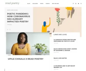 Readpoetry.com(Read Poetry) Screenshot
