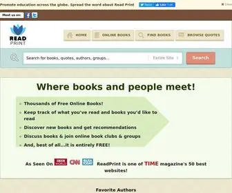 Readprint.com(Online Books) Screenshot